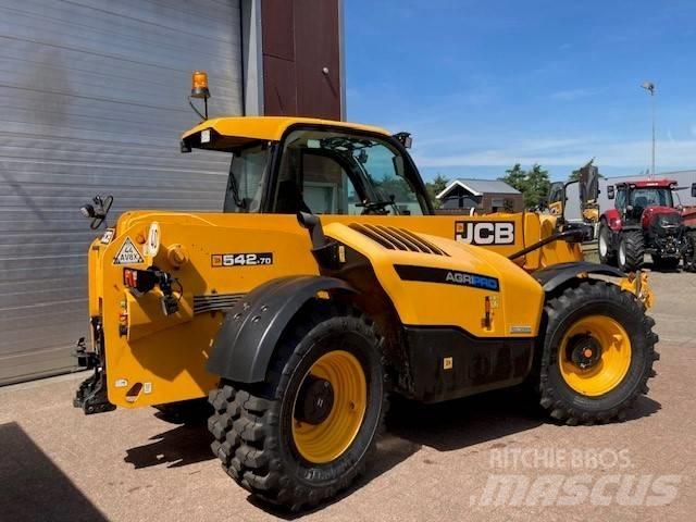 JCB 542-70 Agri Pro Συστήματα τηλεχειρισμού για τη γεωργία