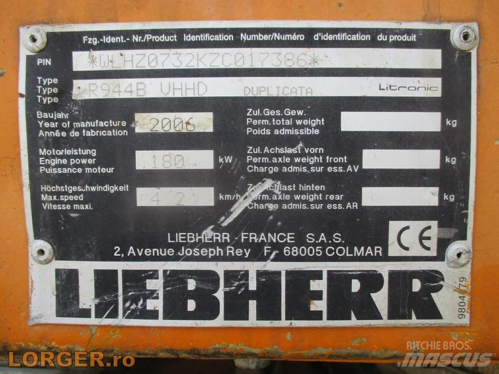 Liebherr R 944B VHHD Εκσκαφείς κατεδαφίσεων