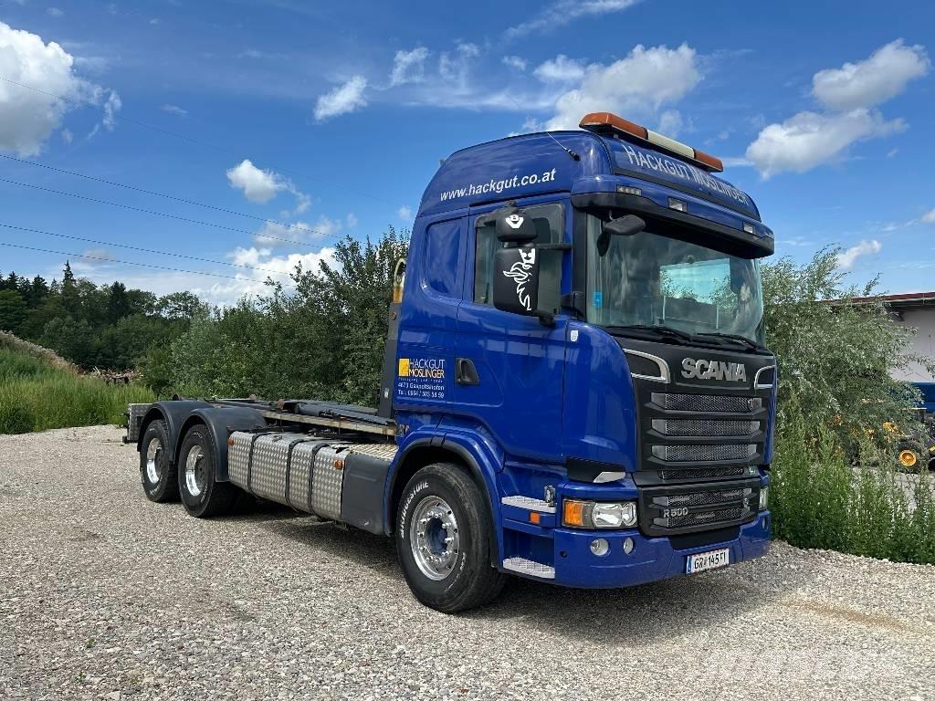 Scania R500 Φορτηγά ανατροπή με γάντζο
