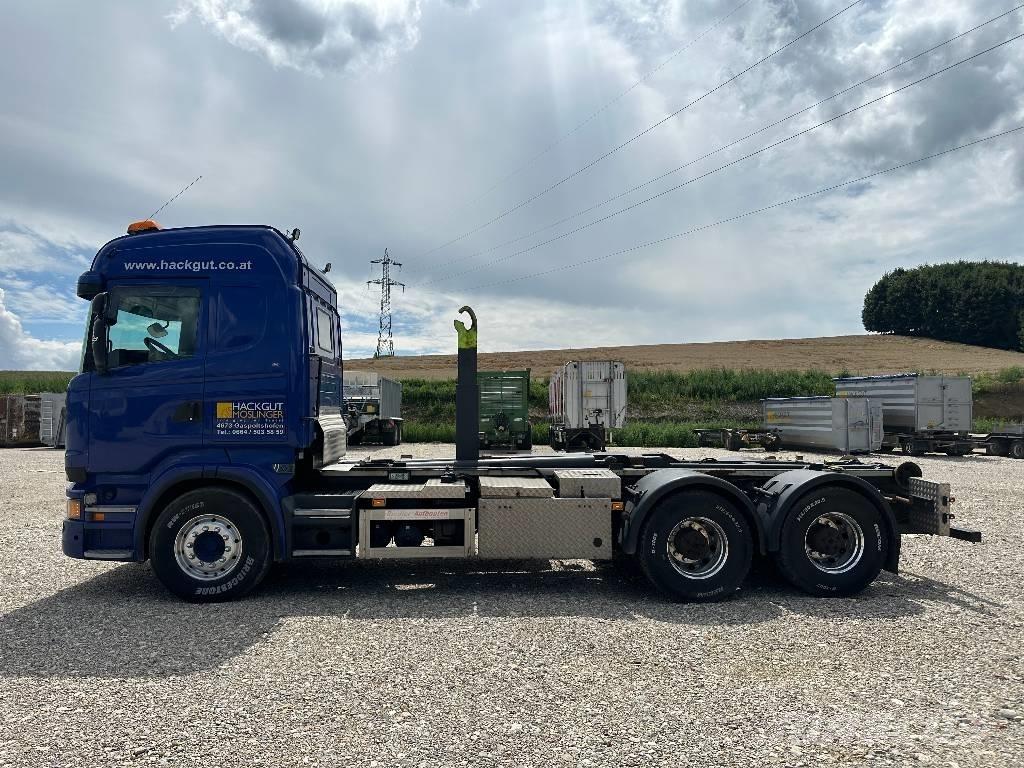 Scania R500 Φορτηγά ανατροπή με γάντζο