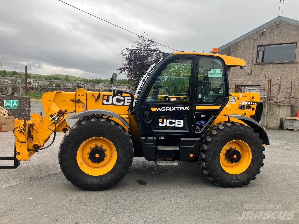 JCB 560-80 Agri Xtra Συστήματα τηλεχειρισμού για τη γεωργία