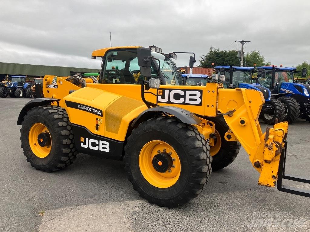 JCB 560-80 Agri Xtra Συστήματα τηλεχειρισμού για τη γεωργία