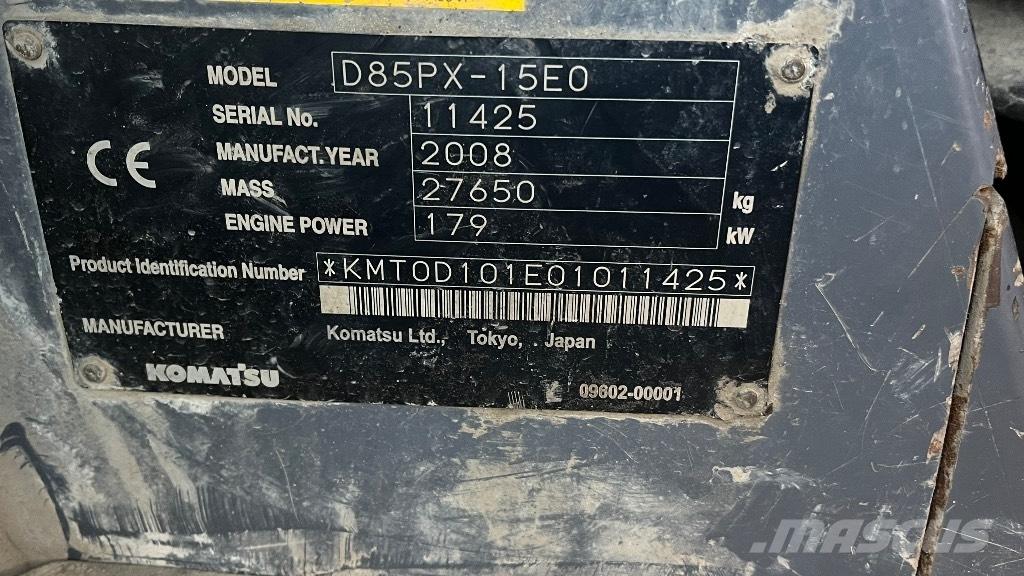 Komatsu Px85-13 Μπουλντόζες με ερπύστριες