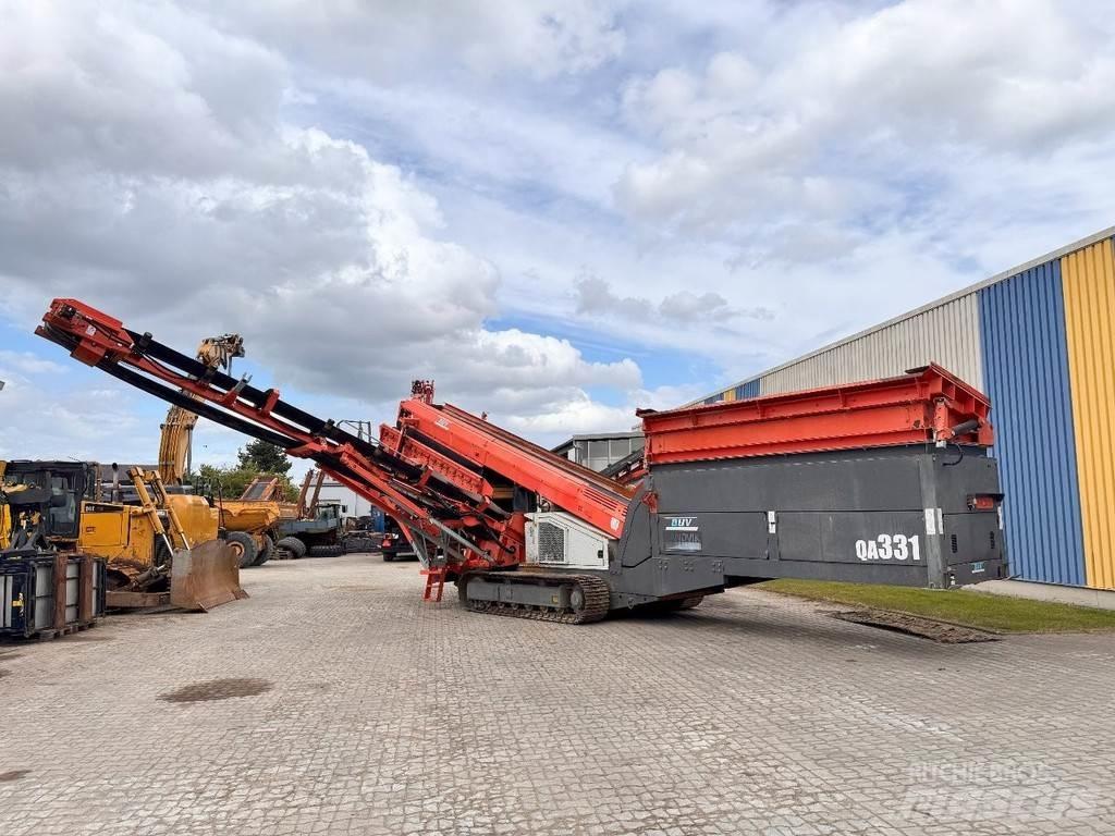 Sandvik QA331 NVT Κινητές μηχανές κοσκινίσματος