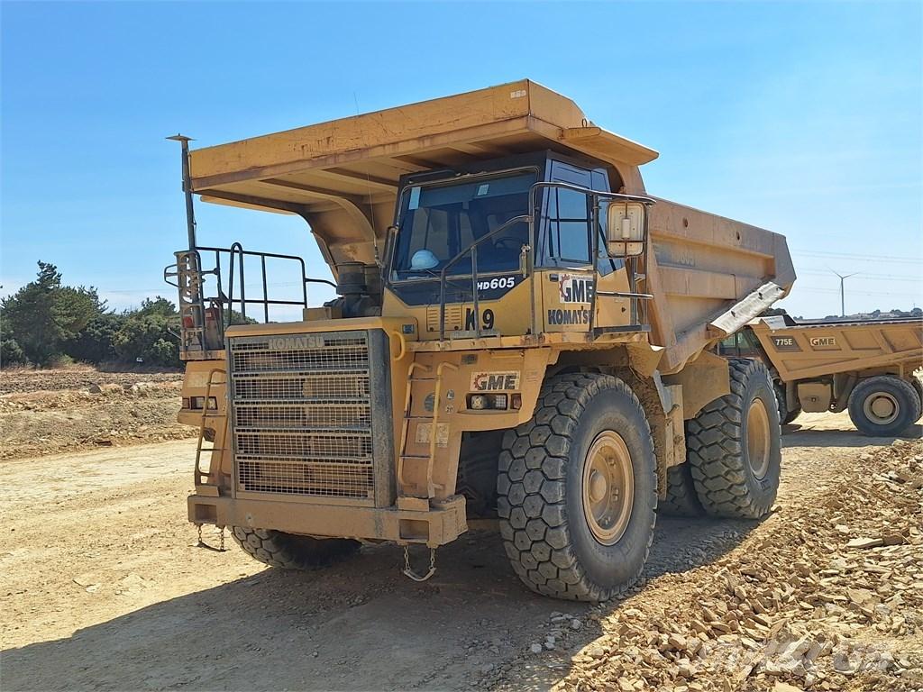 Komatsu HD 605-7E0 Άκαμπτα Dumper με ανατρεπόμενο κάδο