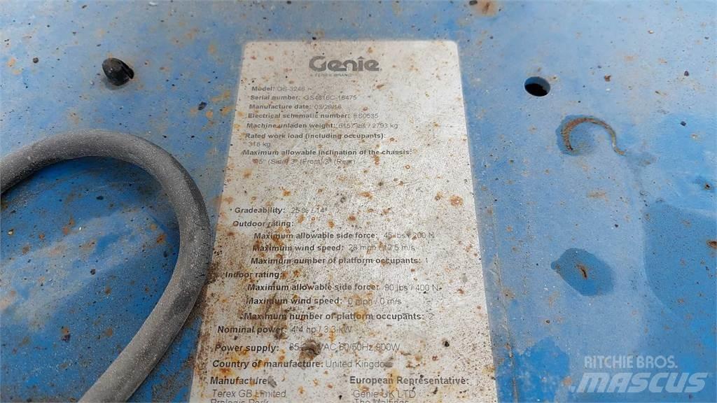 Genie GS3246 Ανυψωτήρες ψαλιδωτής άρθρωσης
