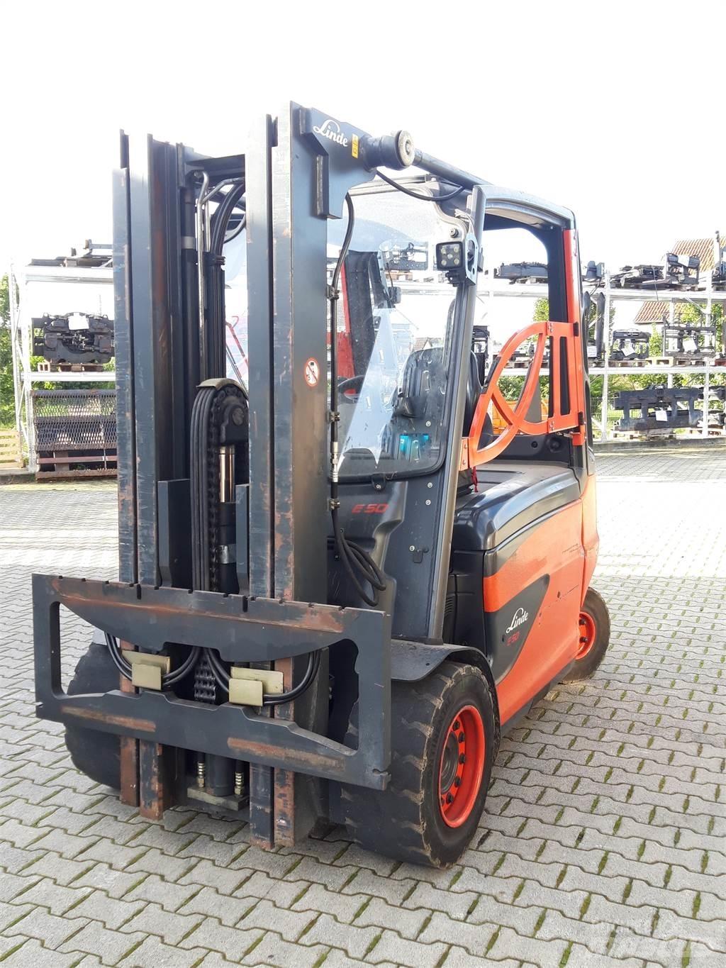 Linde E50HL Ηλεκτρικά περονοφόρα ανυψωτικά κλαρκ