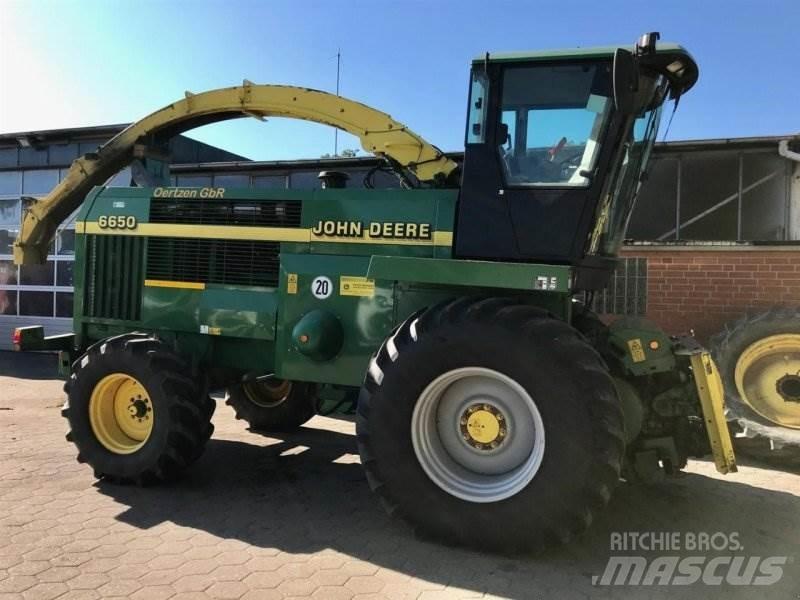 John Deere 6650 Ενσιρωκοπτικές μηχανές