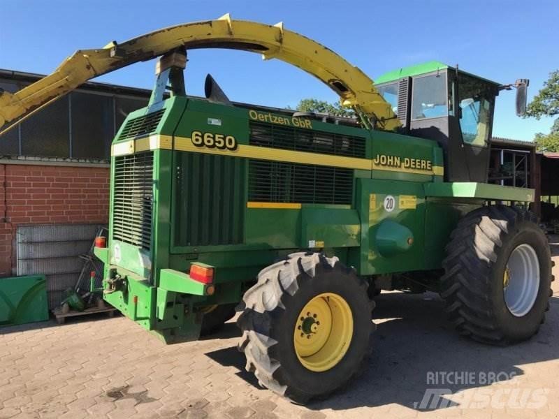 John Deere 6650 Ενσιρωκοπτικές μηχανές