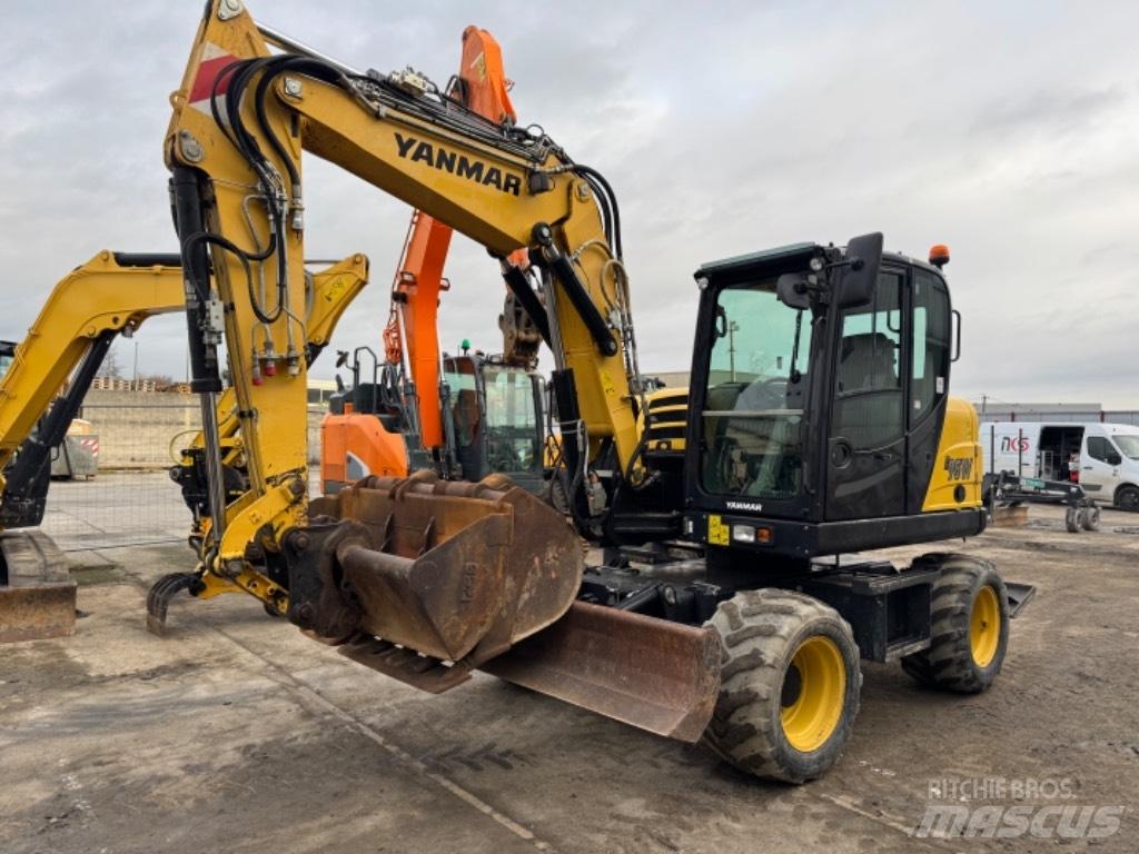 Yanmar B95W (40667) Εκσκαφείς με τροχούς - λάστιχα