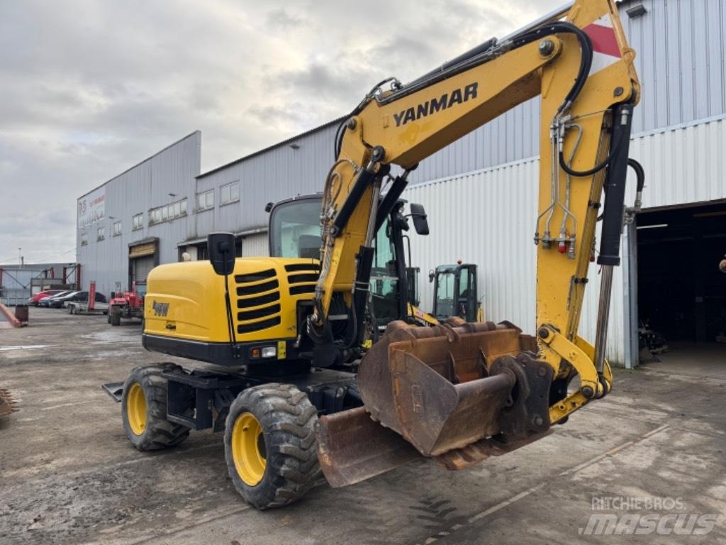 Yanmar B95W (40667) Εκσκαφείς με τροχούς - λάστιχα