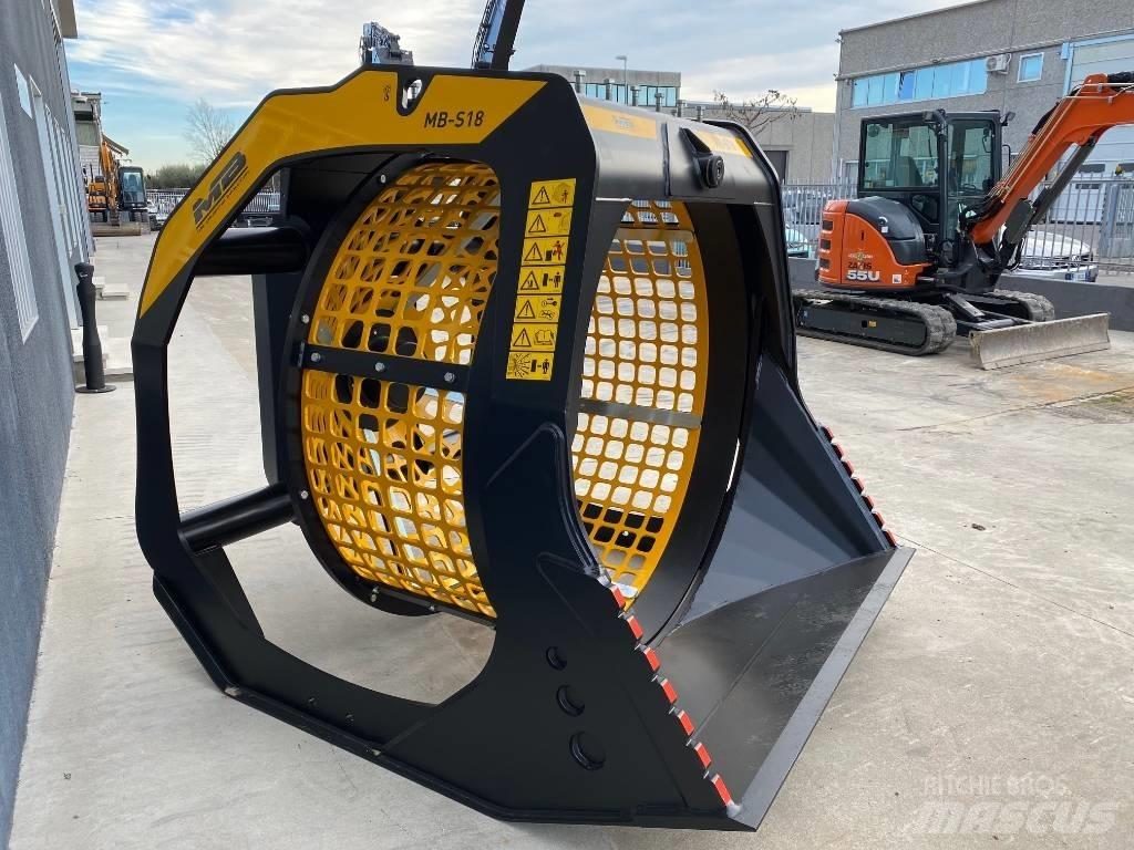 MB Crusher MB-S18 S4 Λοιπά προσαρτούμενα εξαρτήματα και κατασκευαστικά στοιχεία