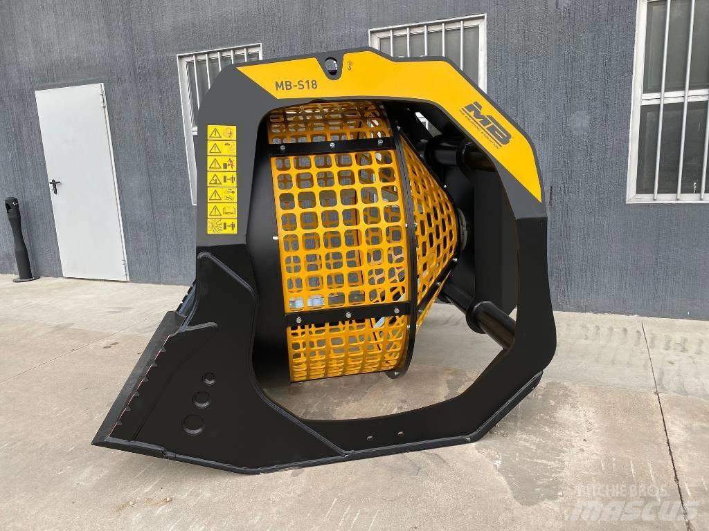 MB Crusher MB-S18 S4 Λοιπά προσαρτούμενα εξαρτήματα και κατασκευαστικά στοιχεία