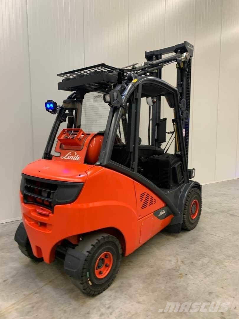 Linde H35T Περονοφόρα ανυψωτικά κλαρκ με φυσικό αέριο LPG