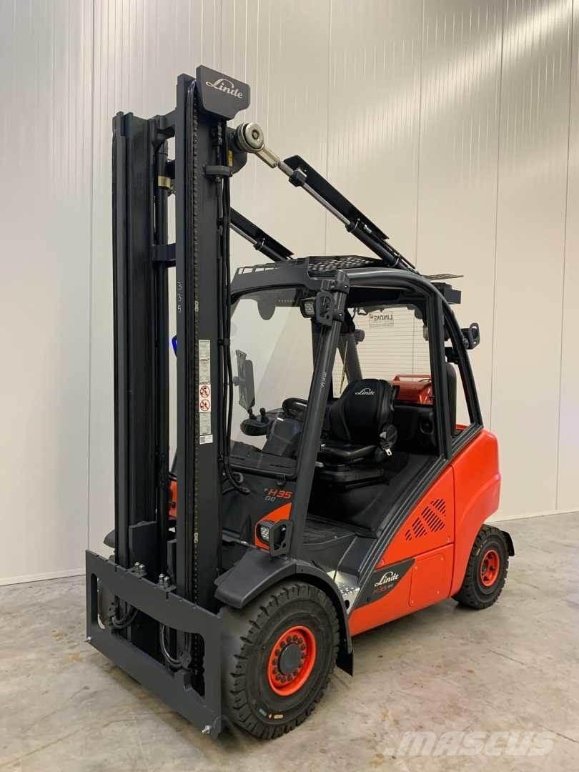 Linde H35T Περονοφόρα ανυψωτικά κλαρκ με φυσικό αέριο LPG