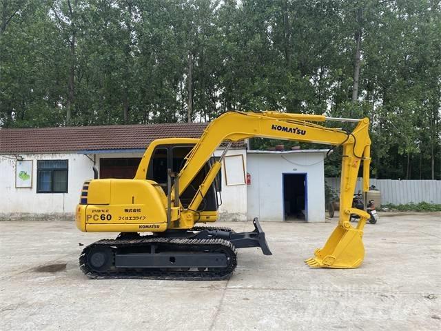 Komatsu PC60-7 Εκσκαφείς με ερπύστριες