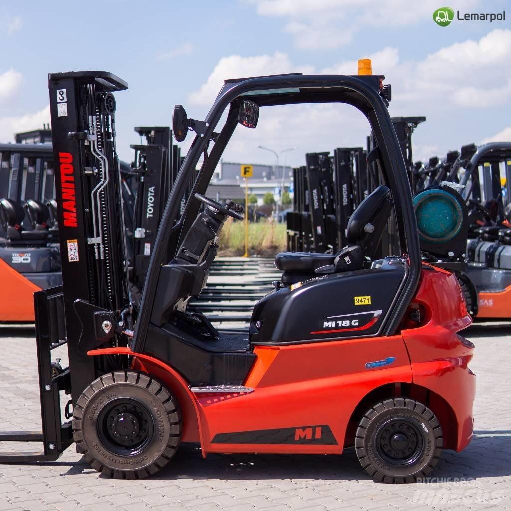 Manitou MI18G Περονοφόρα ανυψωτικά κλαρκ με φυσικό αέριο LPG