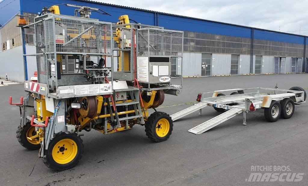  Axe Road Rail Lifter Συντήρηση σιδηροδρόμων