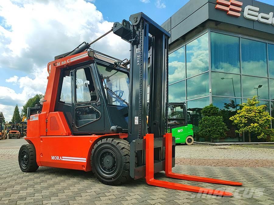 Mora M80C Περονοφόρα ανυψωτικά κλαρκ με φυσικό αέριο LPG