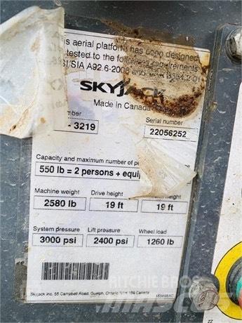 SkyJack SJ 3219 Ανυψωτήρες ψαλιδωτής άρθρωσης