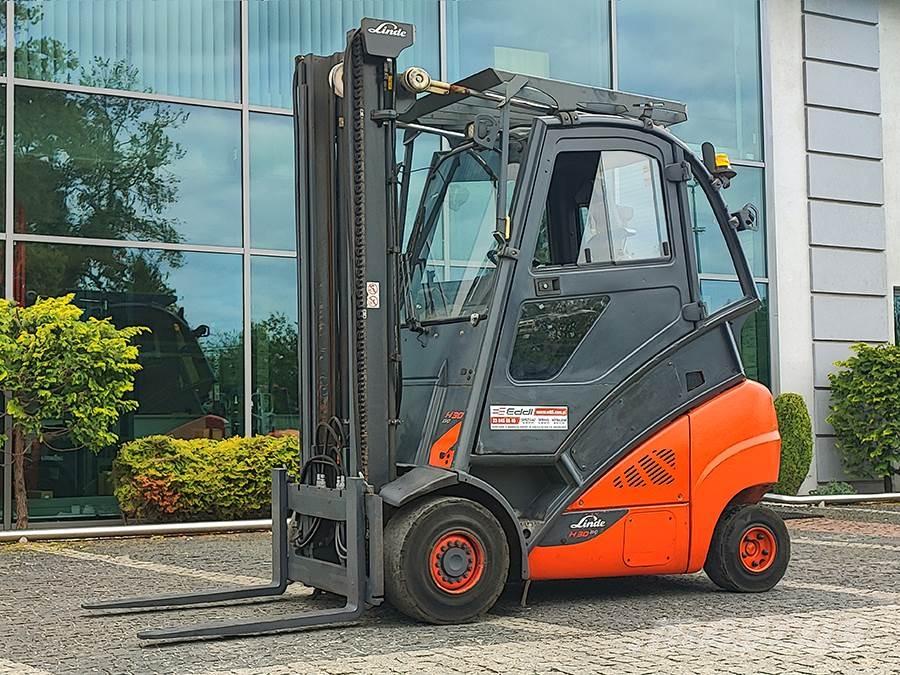 Linde H30T-02 Περονοφόρα ανυψωτικά κλαρκ με φυσικό αέριο LPG