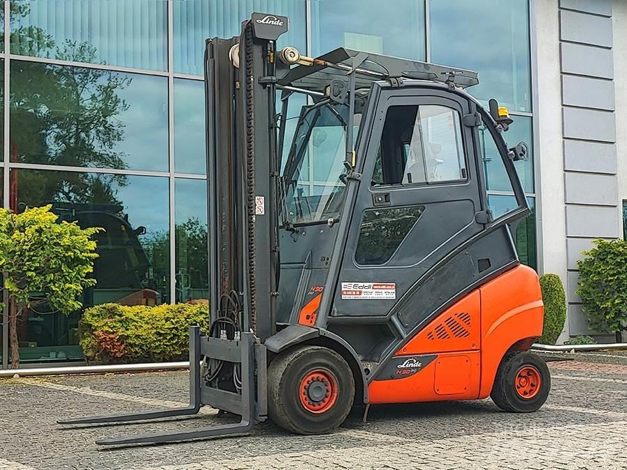 Linde H30T-02 Περονοφόρα ανυψωτικά κλαρκ με φυσικό αέριο LPG