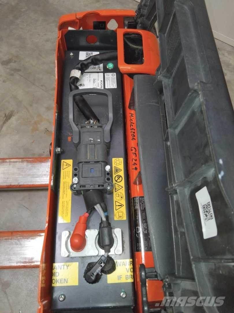 Linde T16 ION Παλετοφόρα πεζού χειριστή με ιστό