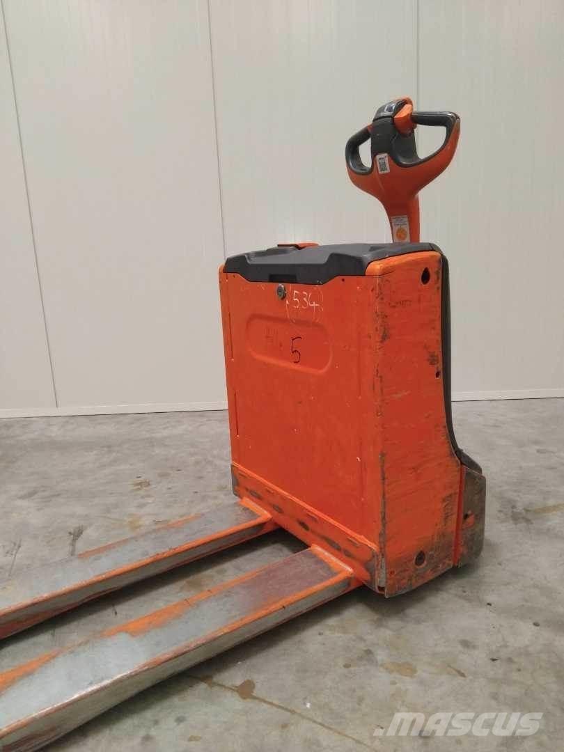 Linde T16 ION Παλετοφόρα πεζού χειριστή με ιστό