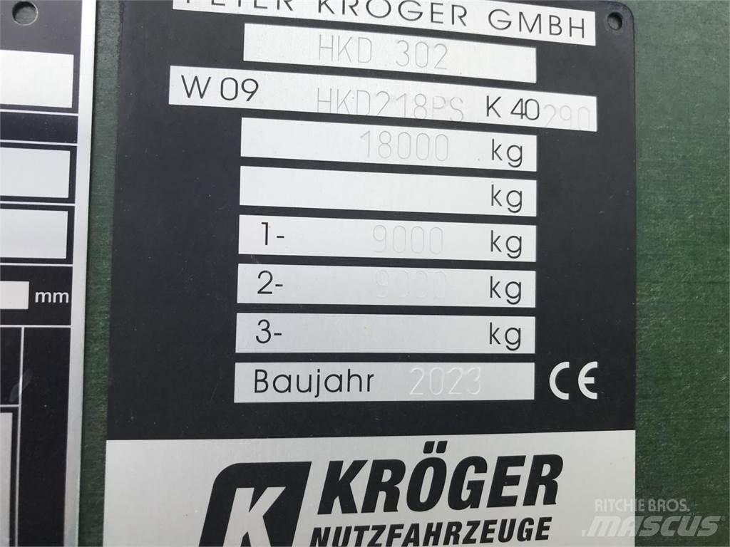 Kröger HKD 302 Ανατρεπόμενες ρυμούλκες