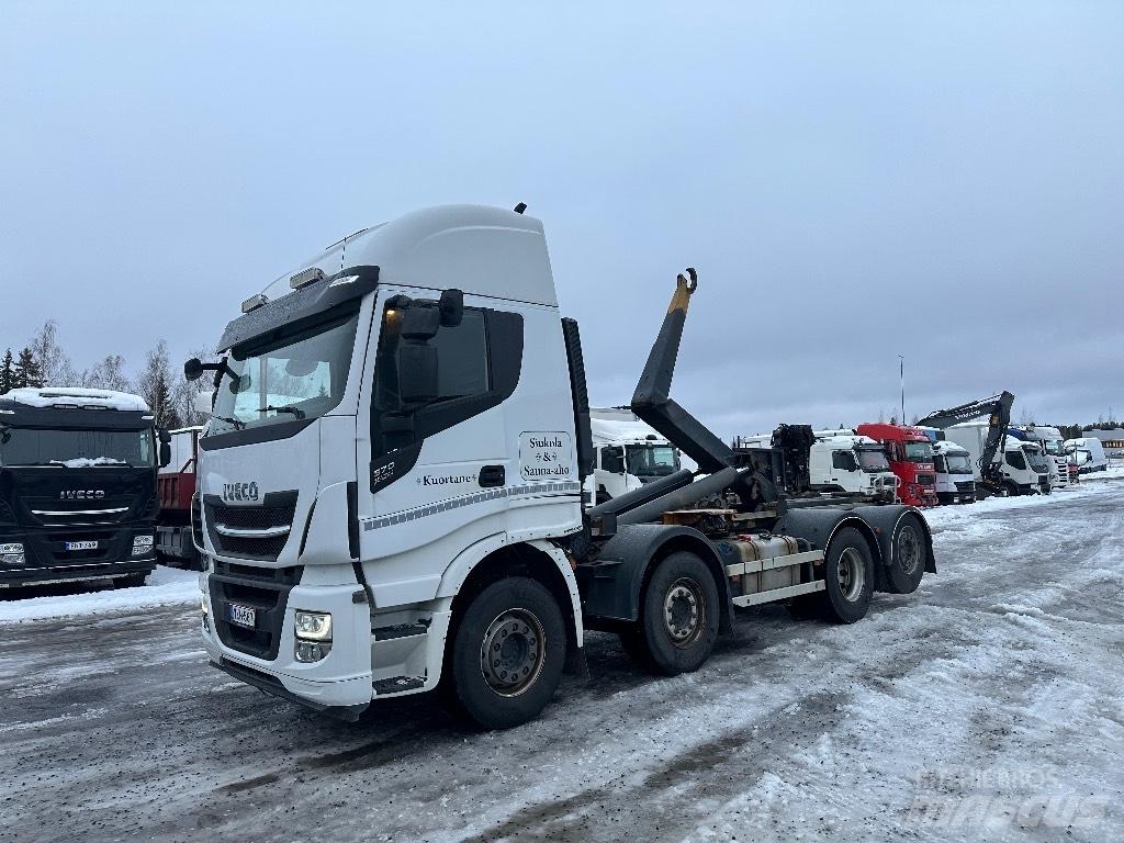 Iveco X-Way 560 8x2 Φορτηγά ανατροπή με γάντζο