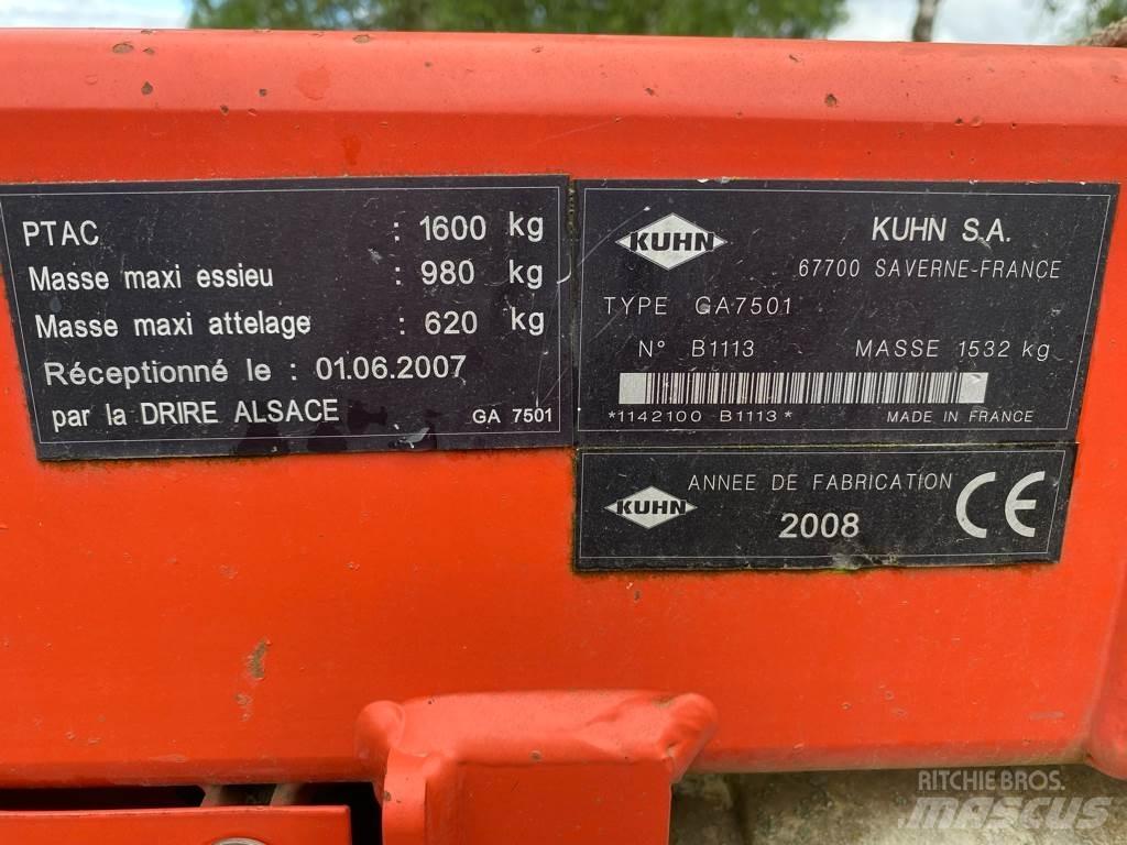 Kuhn GA 7501 Αναμοχλευτήρες