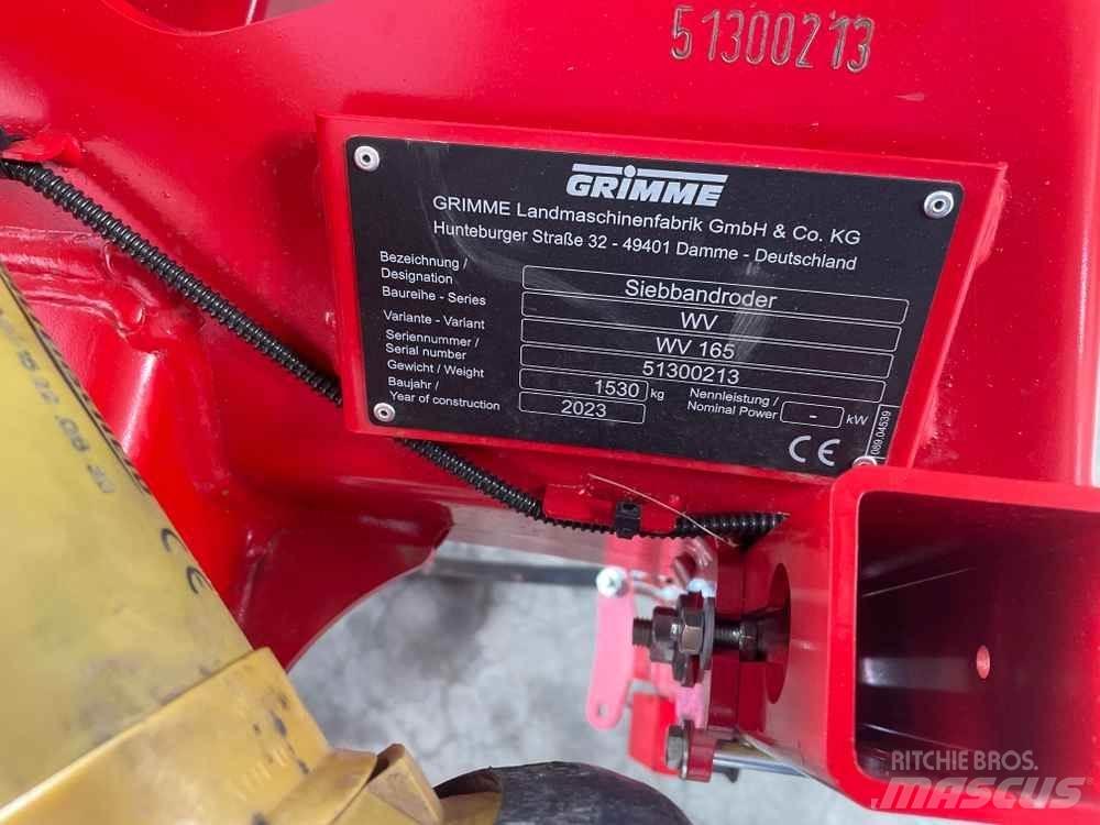 Grimme WV 165 Άλλα γεωργικά μηχανήματα