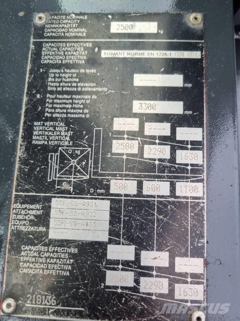 Manitou MSI 25 T Φορτηγά ανώμαλου εδάφους