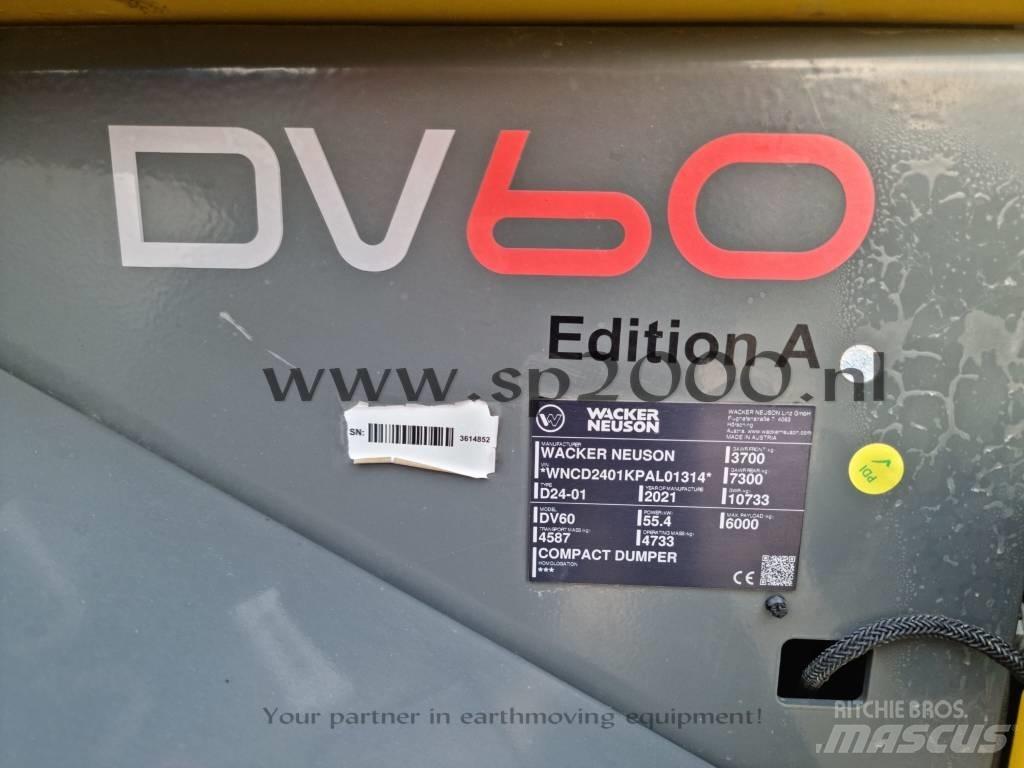 Wacker Neuson DV 60 Dumpers εργοταξίου