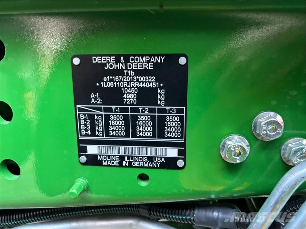 John Deere 6R110 Τρακτέρ