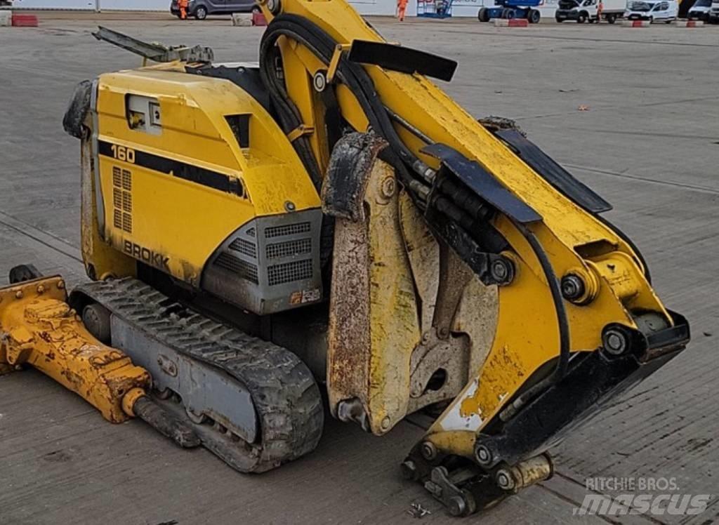 Brokk 160 Εκσκαφείς κατεδαφίσεων