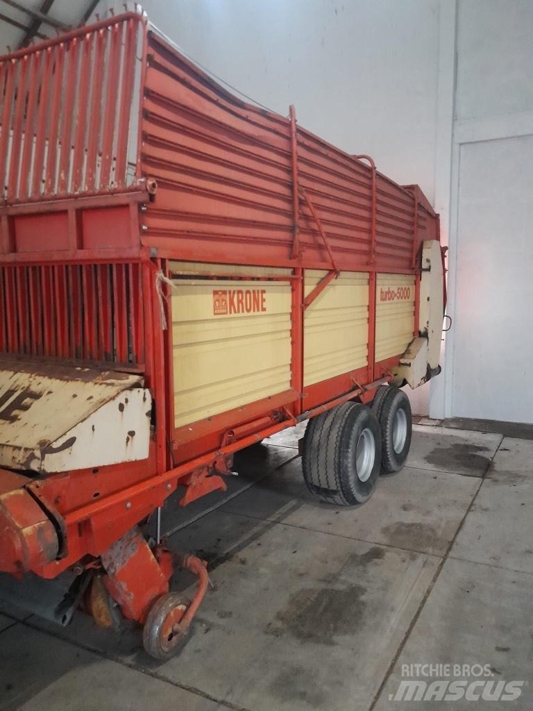 Krone Turbo 5000 Ρυμούλκα με διάταξη αυτοφόρτωσης
