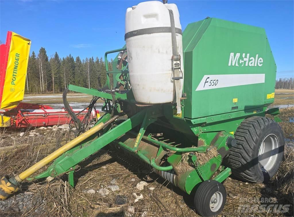 McHale F550 Πρέσες κυλινδρικών δεμάτων