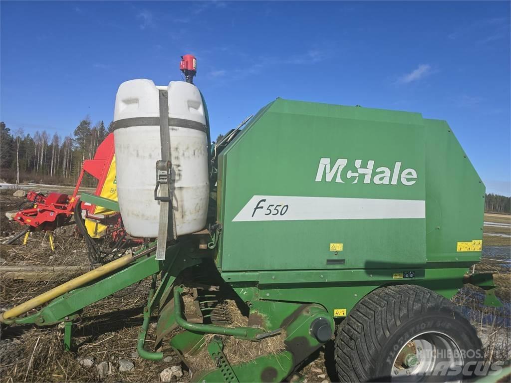 McHale F550 Πρέσες κυλινδρικών δεμάτων