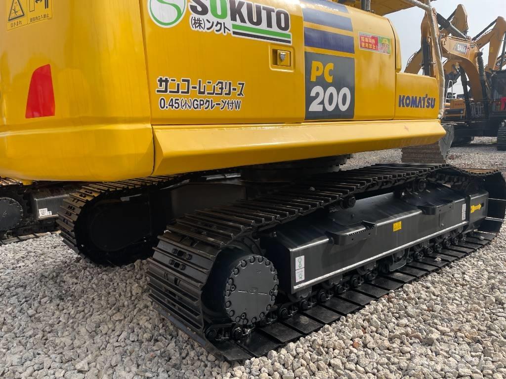 Komatsu PC 200 Εκσκαφείς με ερπύστριες