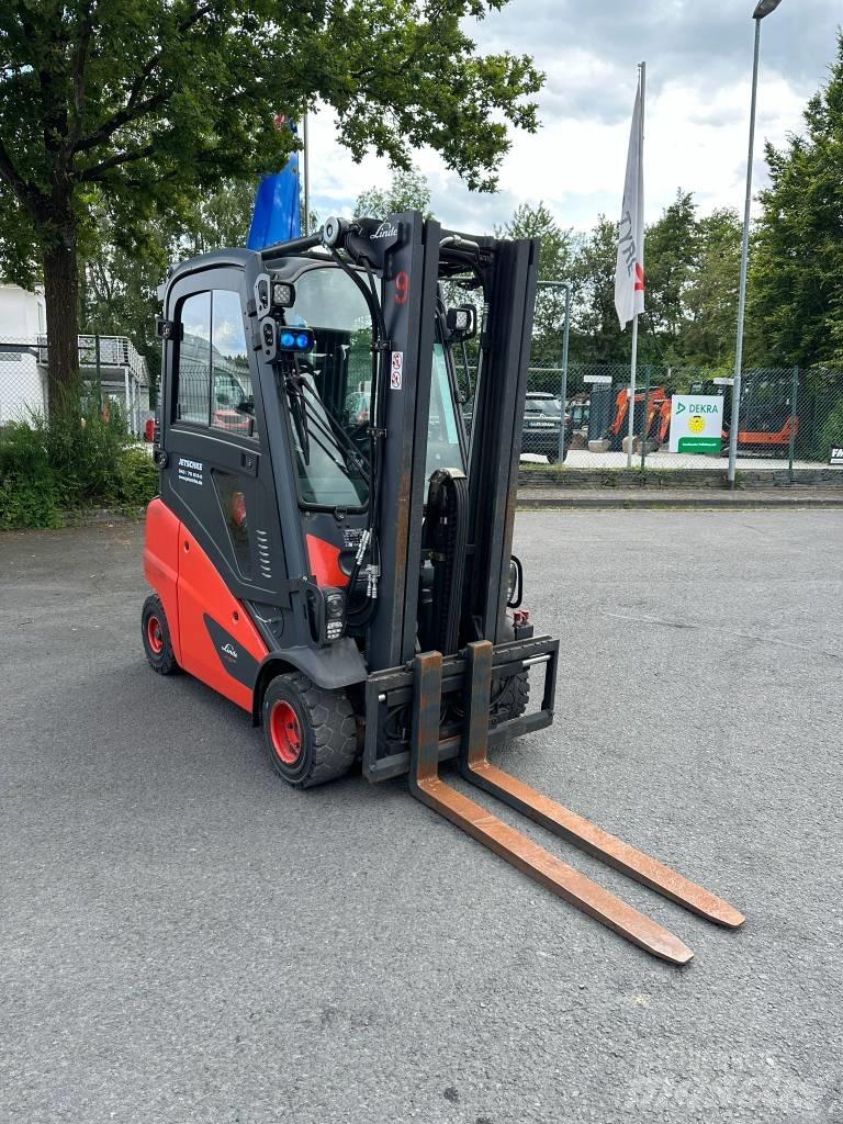 Linde H18T Περονοφόρα ανυψωτικά κλαρκ με φυσικό αέριο LPG