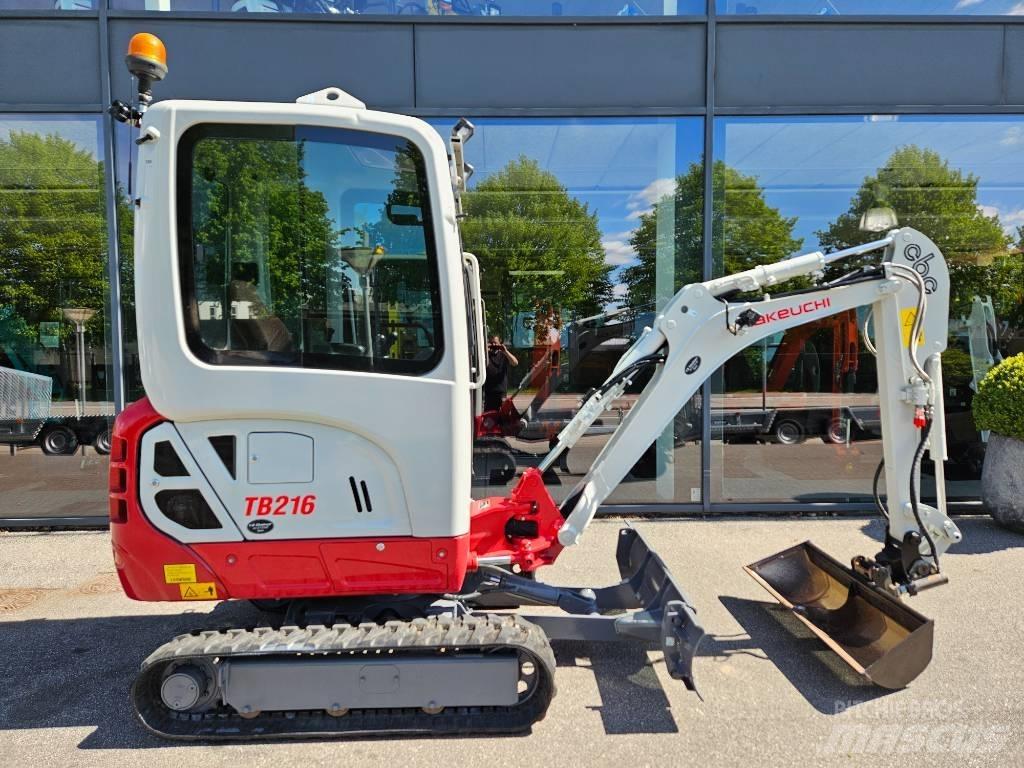 Takeuchi tb216 Εκσκαφάκι (διαβολάκι) < 7t