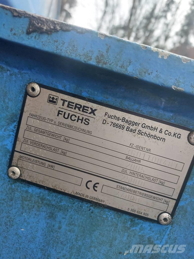 Terex Fuchs MHL 360 Εκσκαφείς κατεδαφίσεων