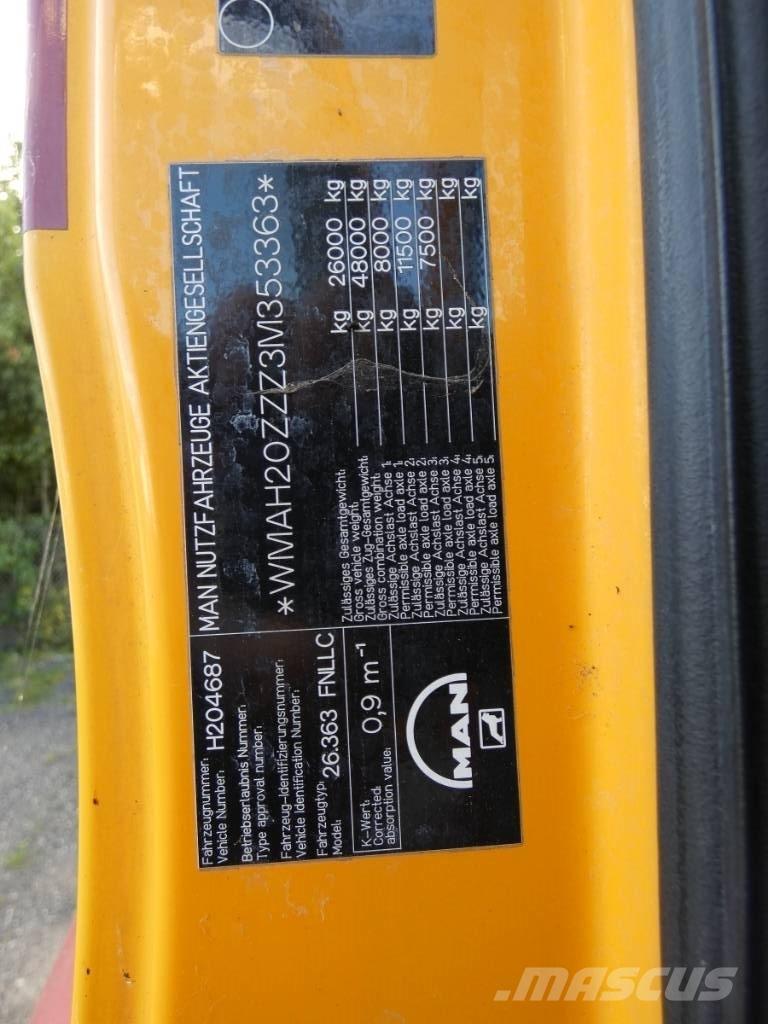 MAN TG 360A Νταλίκες μεταφοράς οχημάτων