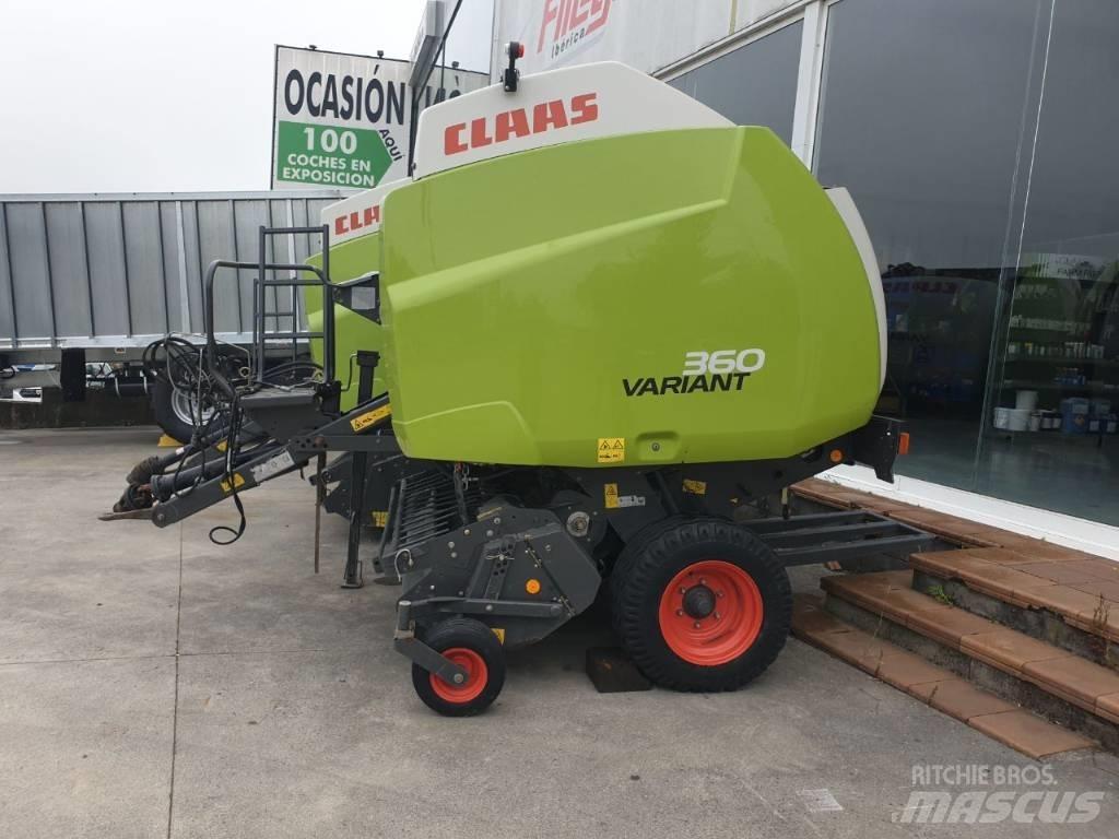 CLAAS Variant 360 Πρέσες κυλινδρικών δεμάτων