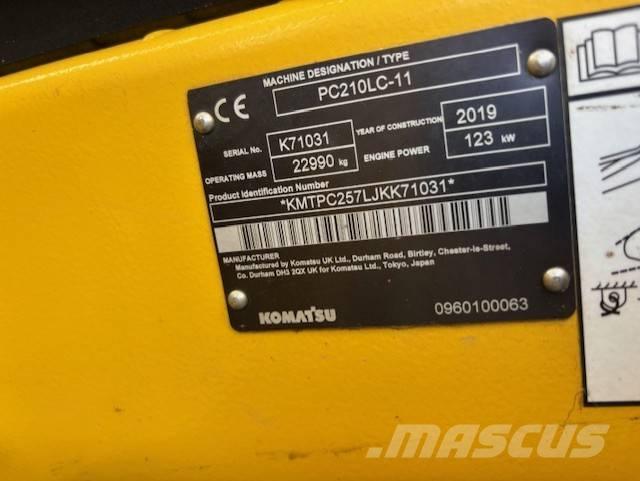 Komatsu PC 210 LC-11 Εκσκαφείς με ερπύστριες