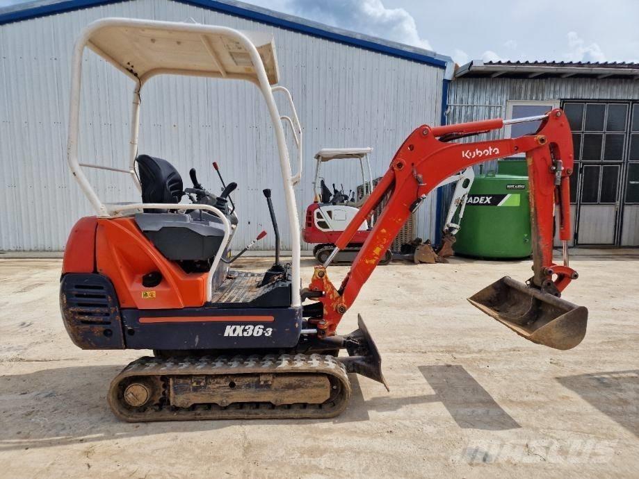 Kubota KX 36-3 Εκσκαφάκι (διαβολάκι) < 7t