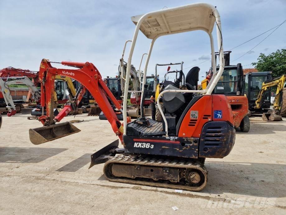 Kubota KX 36-3 Εκσκαφάκι (διαβολάκι) < 7t