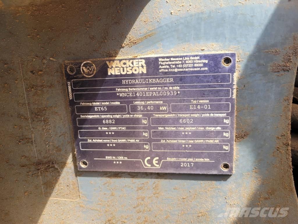 Neuson ET 65 Εκσκαφάκι (διαβολάκι) < 7t