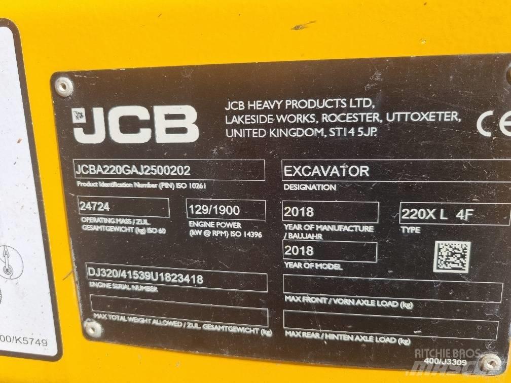 JCB 220 XL 4F Εκσκαφείς με ερπύστριες